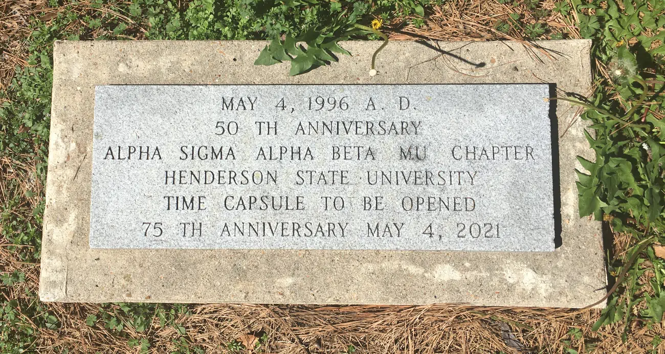 Alpha Sigma Alpha Anniversary Time Capsule