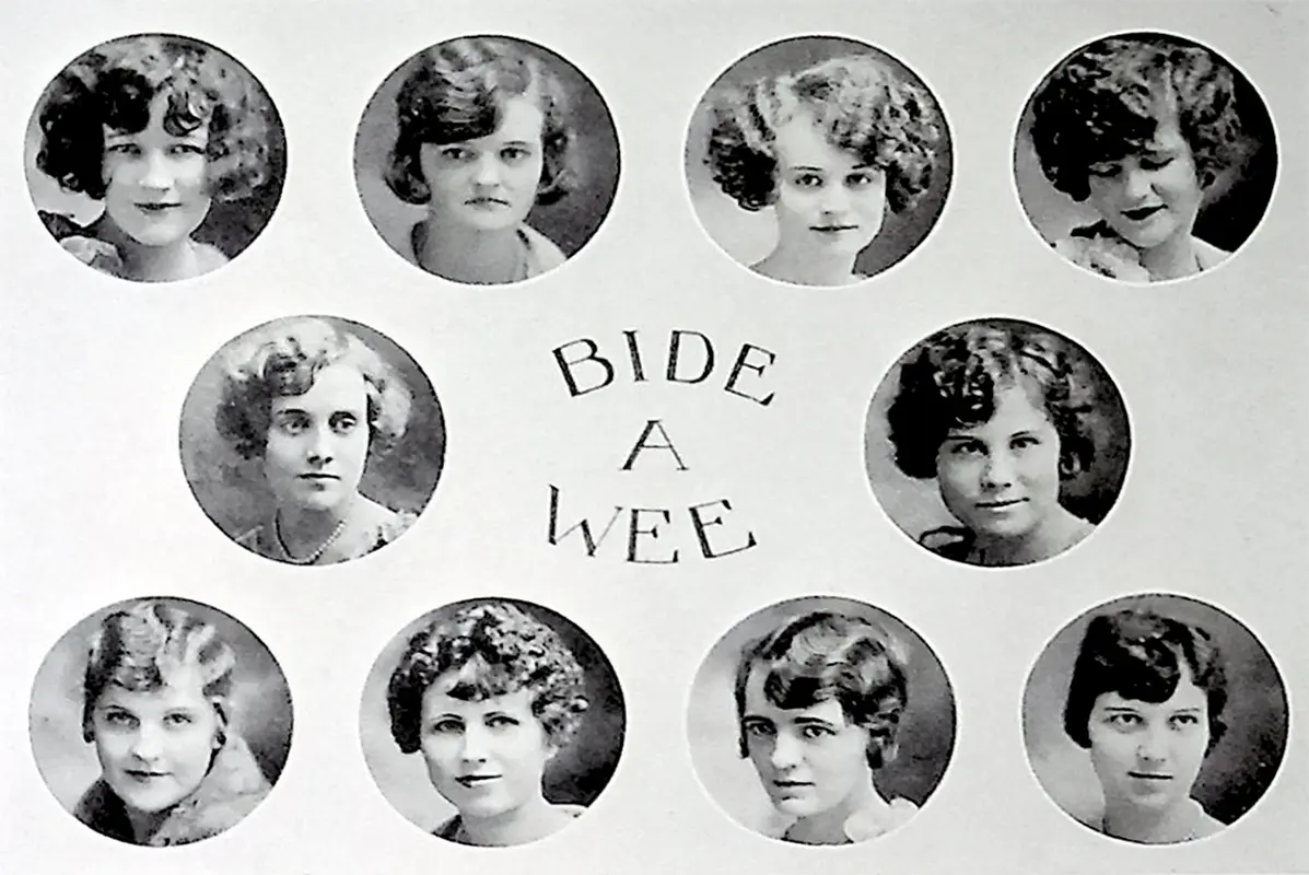 Bide-a-Wee Club 1927