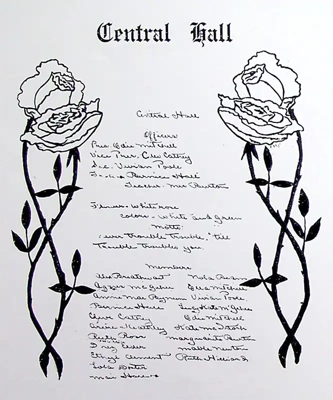 Central Hall 1911