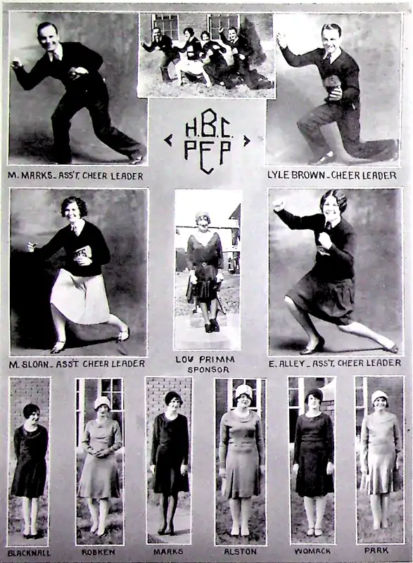 Cheerleading 1929