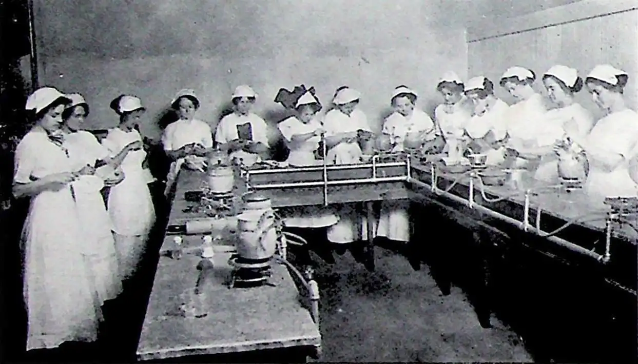 Domestic Science Class 1912