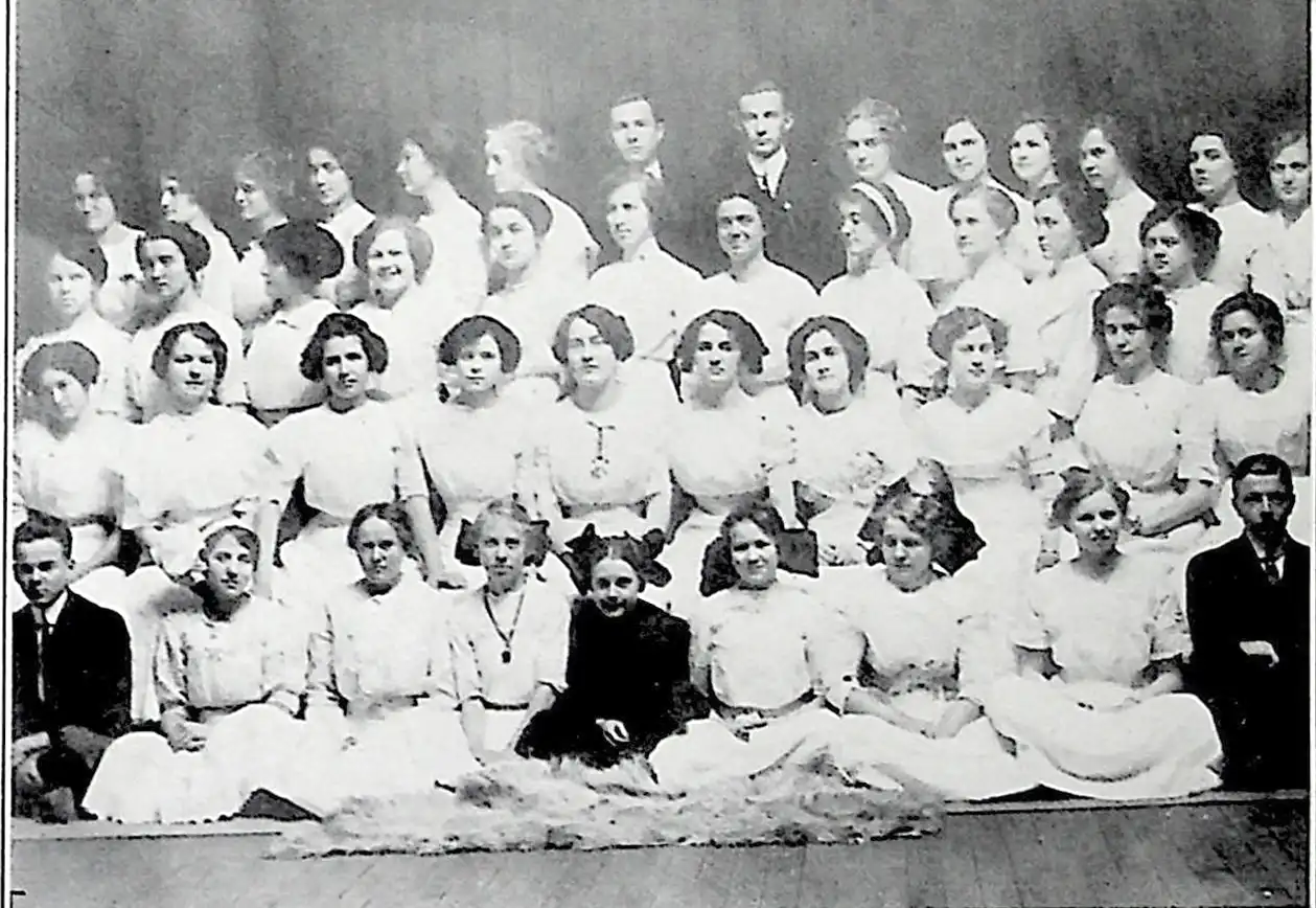 Piano Class 1912